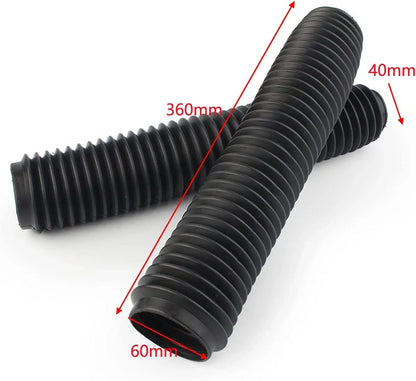 Motorbike Front Fork Dust Covers Gaiters Boots for Universal Models
