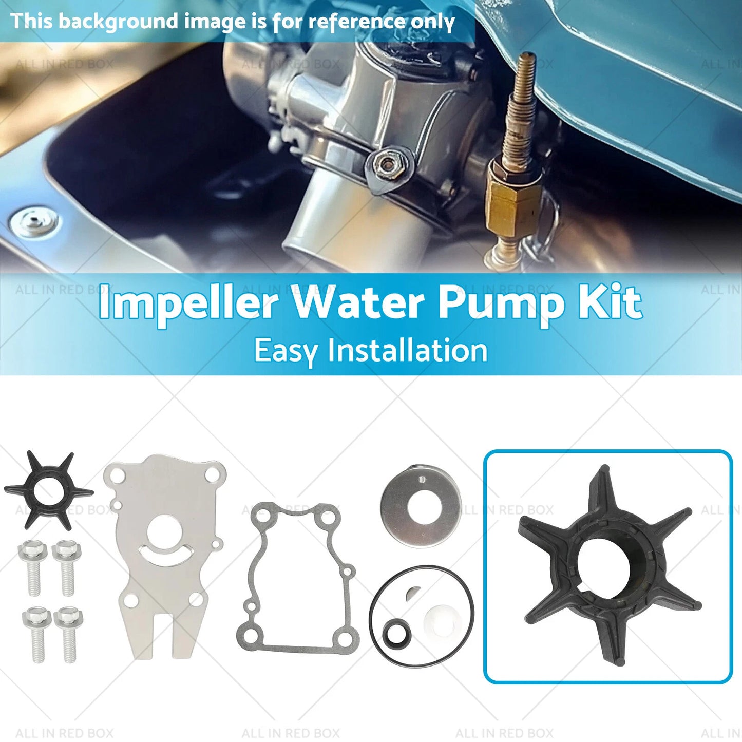 Impeller Water Pump Kit for Yamaha Outboard 40-50 HP (1995-2016)