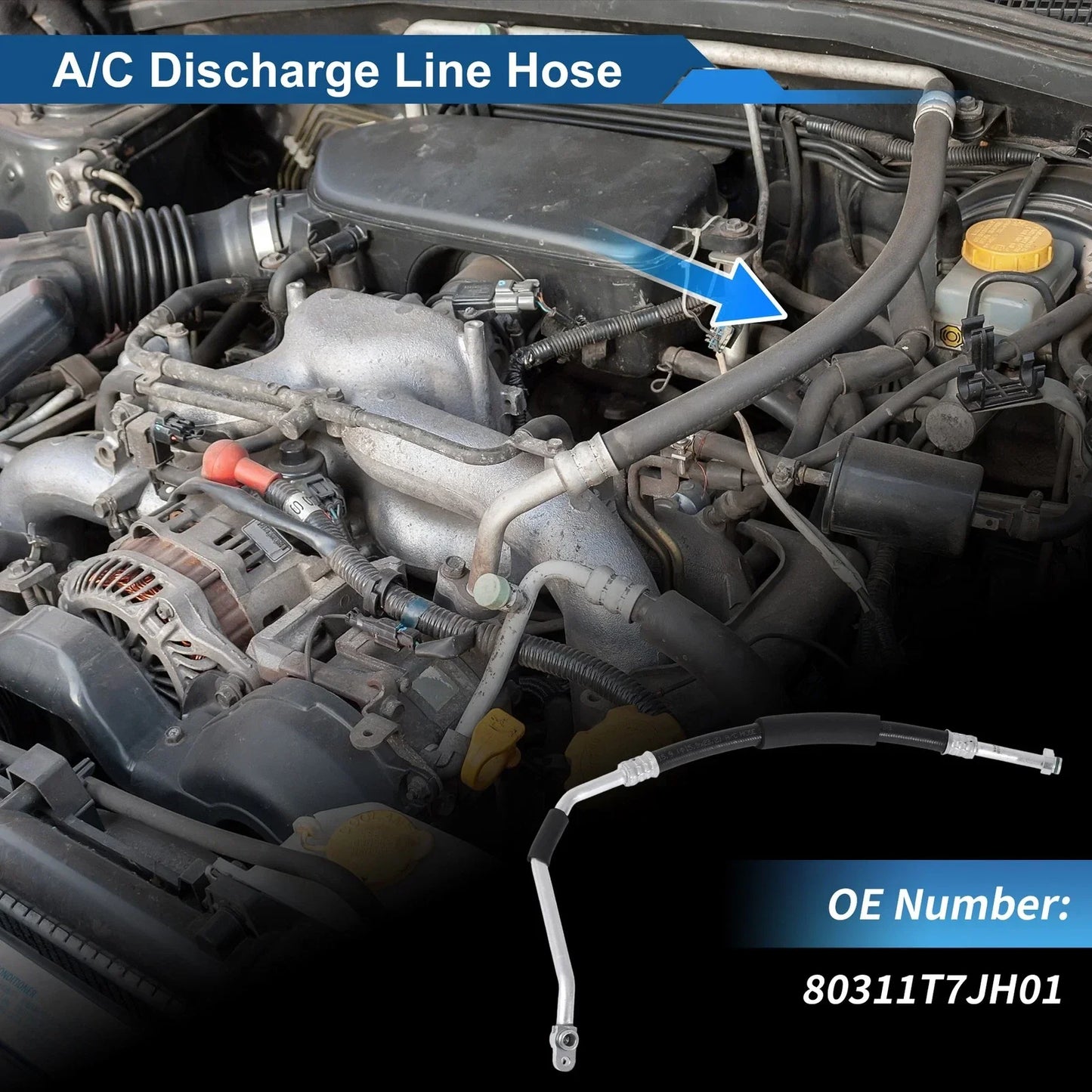 A/C Refrigerant Liquid Hose for Honda Fit (2015-2020)