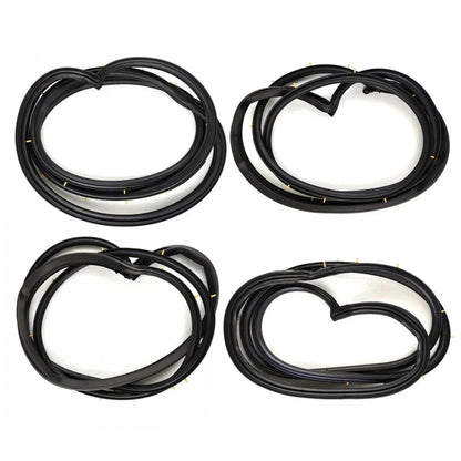 Door Rubber Seal Weatherstrip Set 4 Fits Toyota AE110 AE111 1995-02 D12