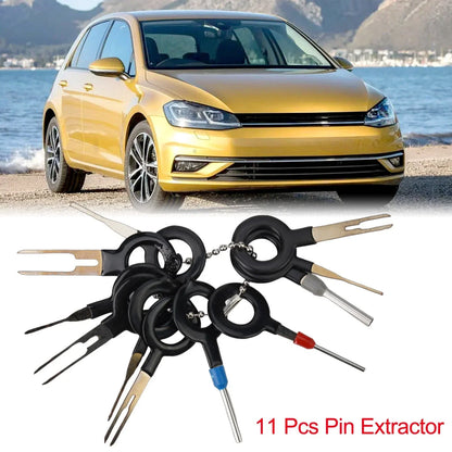 Terminal Removal Tool Wire Connector Pin Release Extractor Puller Kit for Car