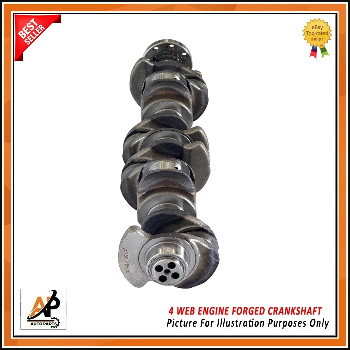 Forged Crankshaft Heavy Duty Replacement for BMW 3 4 5 6 7 X3 X5 X6 (2013–2019)