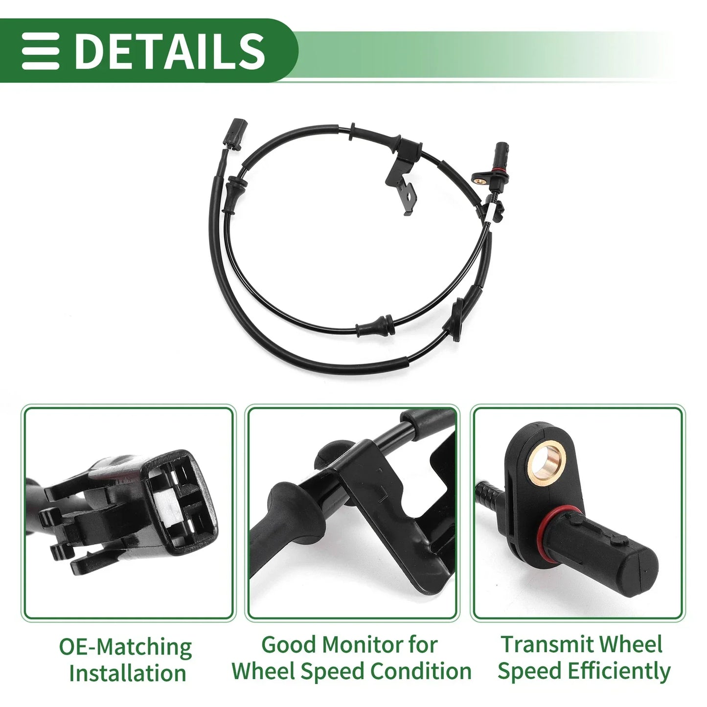 ABS Wheel Speed Sensor for Hyundai Elantra (2010-2013)