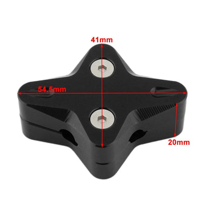 Black Foot Side Kickstand Auxiliary Plate for YAMAHA NMAX 155 125 (2018-2025)