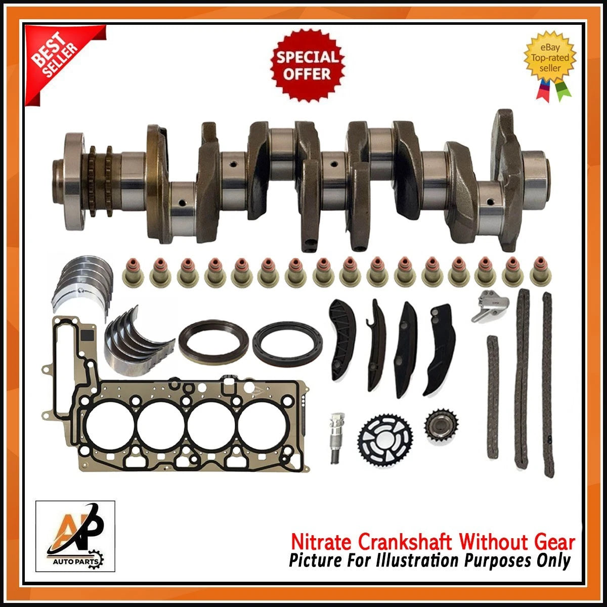 Crankshaft Replacement for BMW 2.0 N47D20 and MINI Diesel (2007–2015)