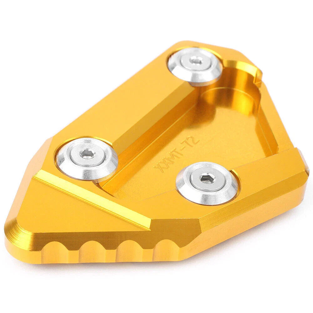Gold Aluminum Kickstand Extension Plate for Suzuki GSXR1000 (2009-2016)