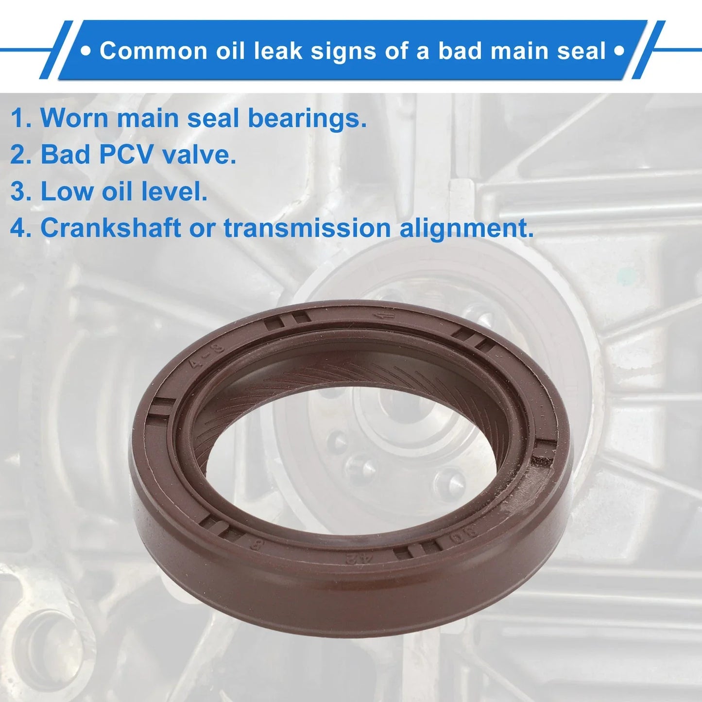 Front Crankshaft Oil Seal for Chevrolet Aveo (2004-2008)