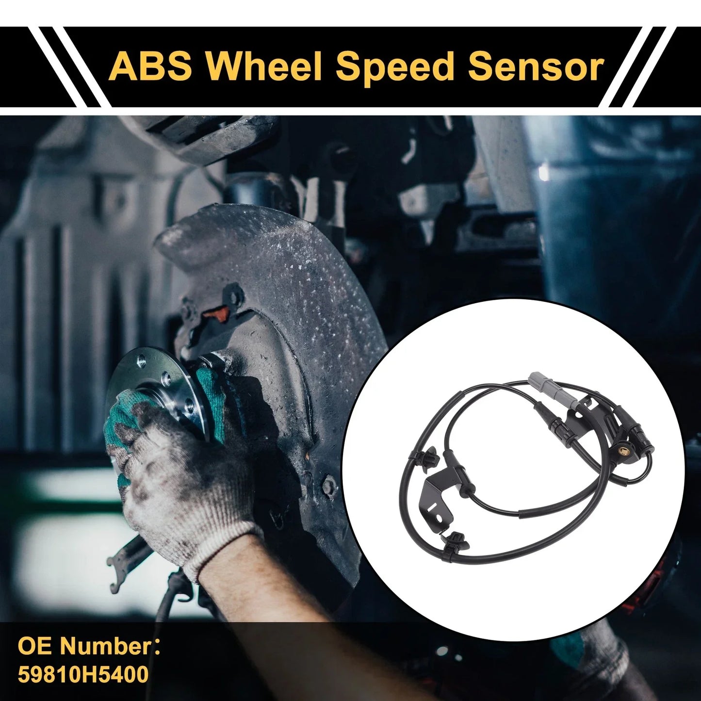 ABS Wheel Speed Sensor for Hyundai Celesta (2018-2022) 1 x Left Front