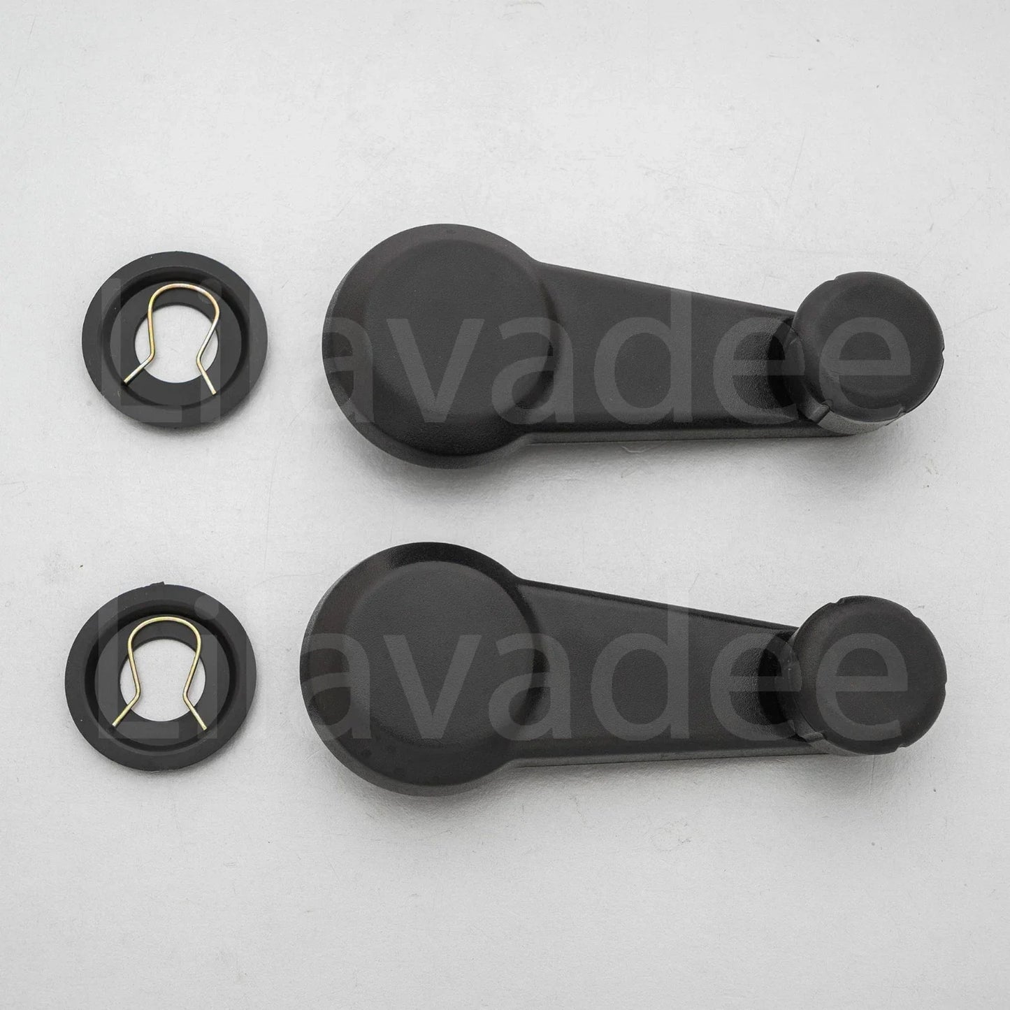 Isuzu D-Max Window Crank Winder Set - 2 x Black (2012-2023)