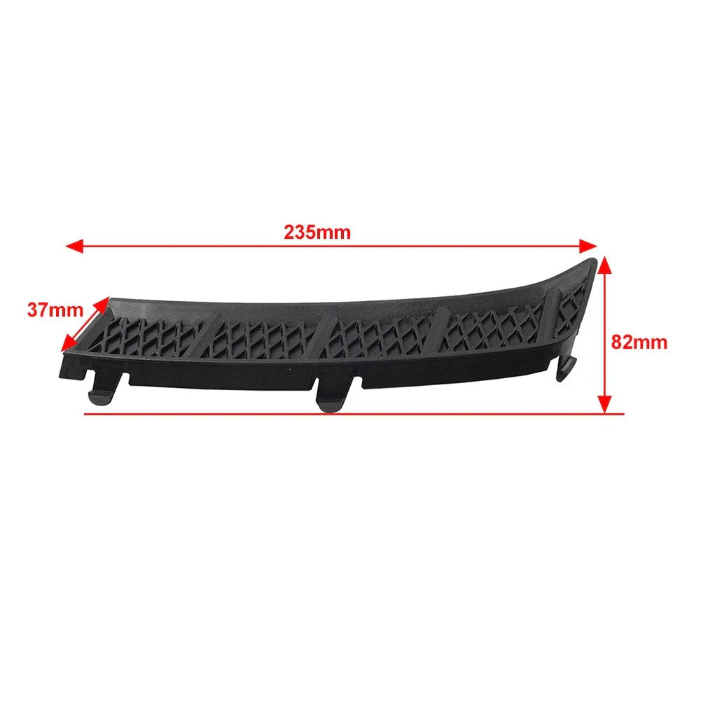 Front Bumper Filler Panel for Subaru Forester (2017-2018) Black Left