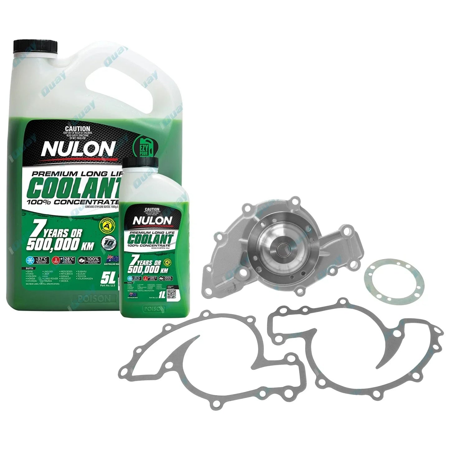 Water Pump for Holden Statesman V6 VQ VR VS WH 3.8L Caprice + Coolant