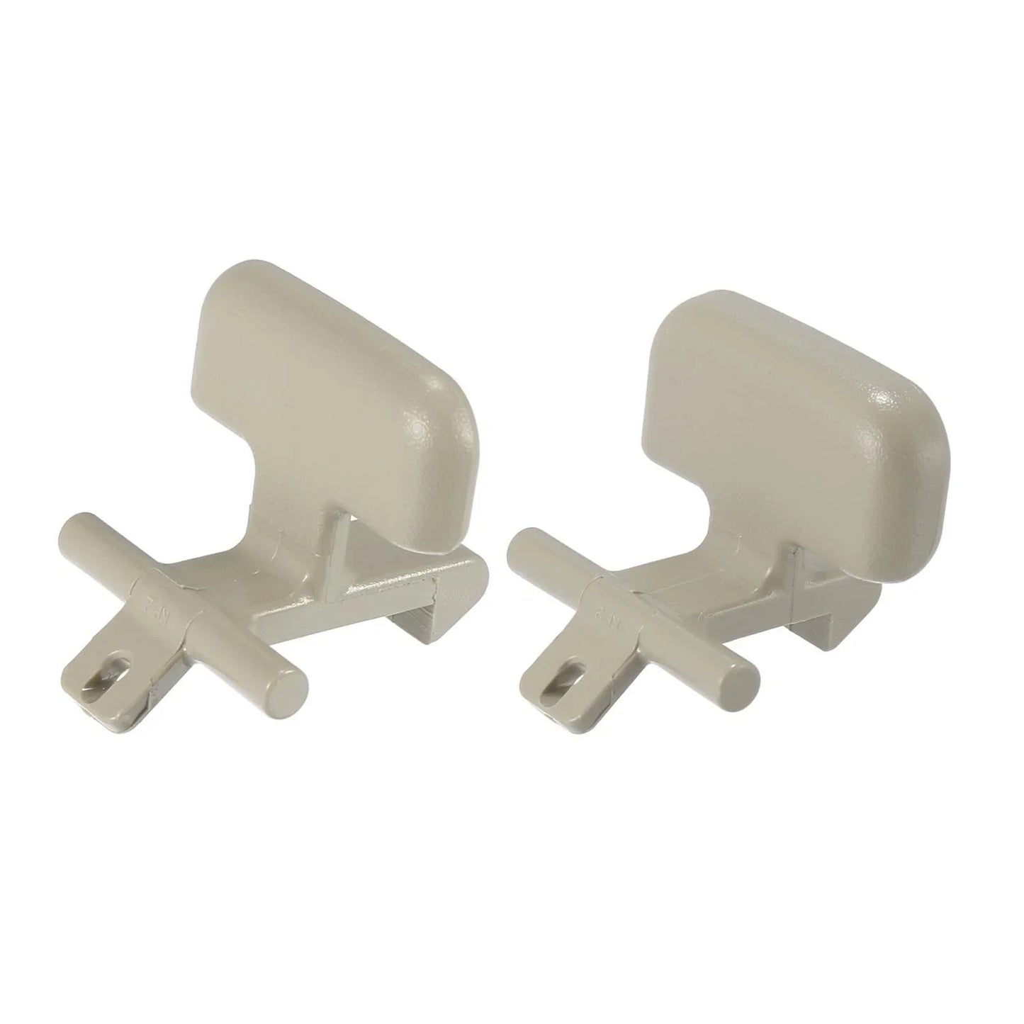 Armrest Latch Clip for Hyundai Sonata 2009-2010 - Beige 2 x Clips