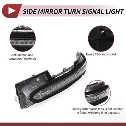 Car Mirror Turn Signal Light for Hyundai Tucson 2022-2023 Left LED