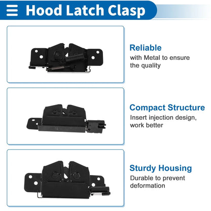 Hood Latch Assembly for Hyundai Tucson (2016-2017) 1 x Pc