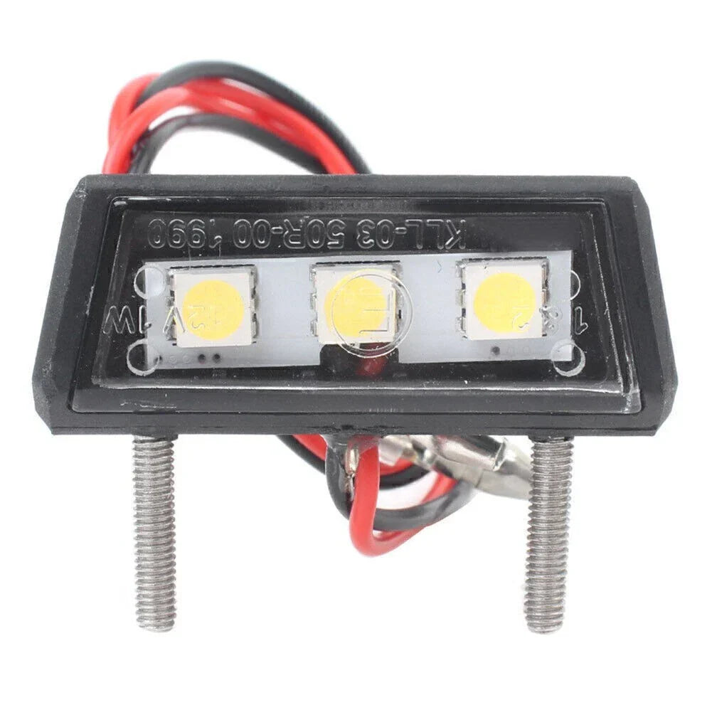 LED License Plate Tag Light for Motorcycle Universal