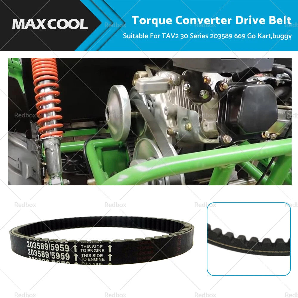 Torque Converter Drive Belt for TAV2 30 Series Go Kart
