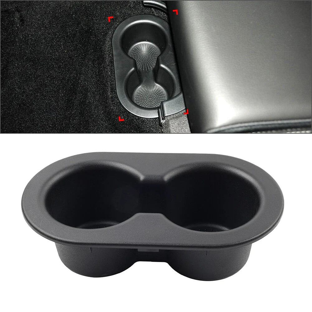 Dual Rear Seat Cup Holder for Dodge RAM 1500 2500 3500 4500 (2002-2023)