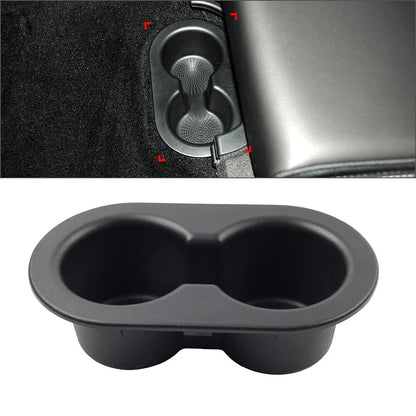 Dual Rear Seat Cup Holder for Dodge RAM 1500 2500 3500 4500 (2002-2023)