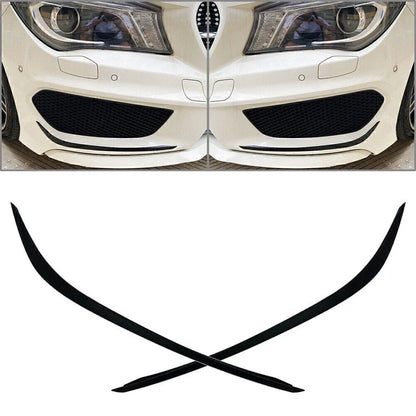 Front Bumper Lip Splitter Spoiler for Mercedes Benz CLA C117 (2013-2015)