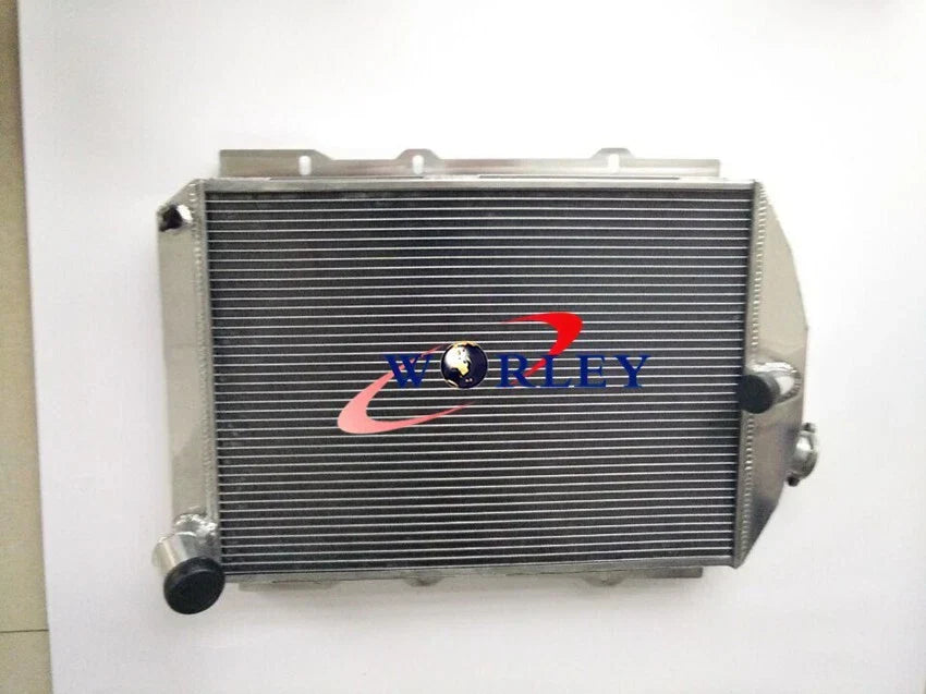 Aluminum Radiator & Fan for Chevy Hot/Street Rod 6 Cyl w/Tranny Cooler (1938)