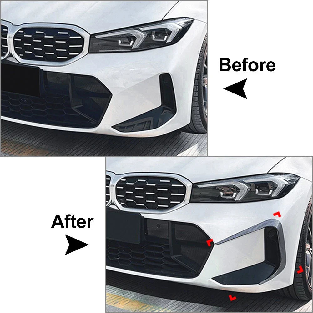 Front Bumper Side Splitter for BMW 3 Series G20 G21 M Sport (2023-2023) Pair