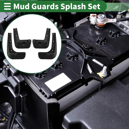 Mud Flaps Splash Guards for Hyundai IX45 (2011-2018) with Mount Accessories