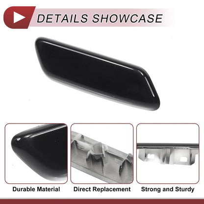 Front Right Washer Nozzle Cover for Lexus IS II (2008-2010) Black