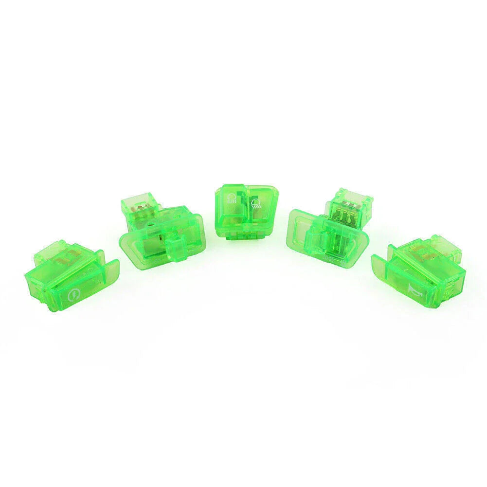 5 x ABS Turn Signal Headlight Ignition Horn Switch Caps for GY6 50 125 150cc