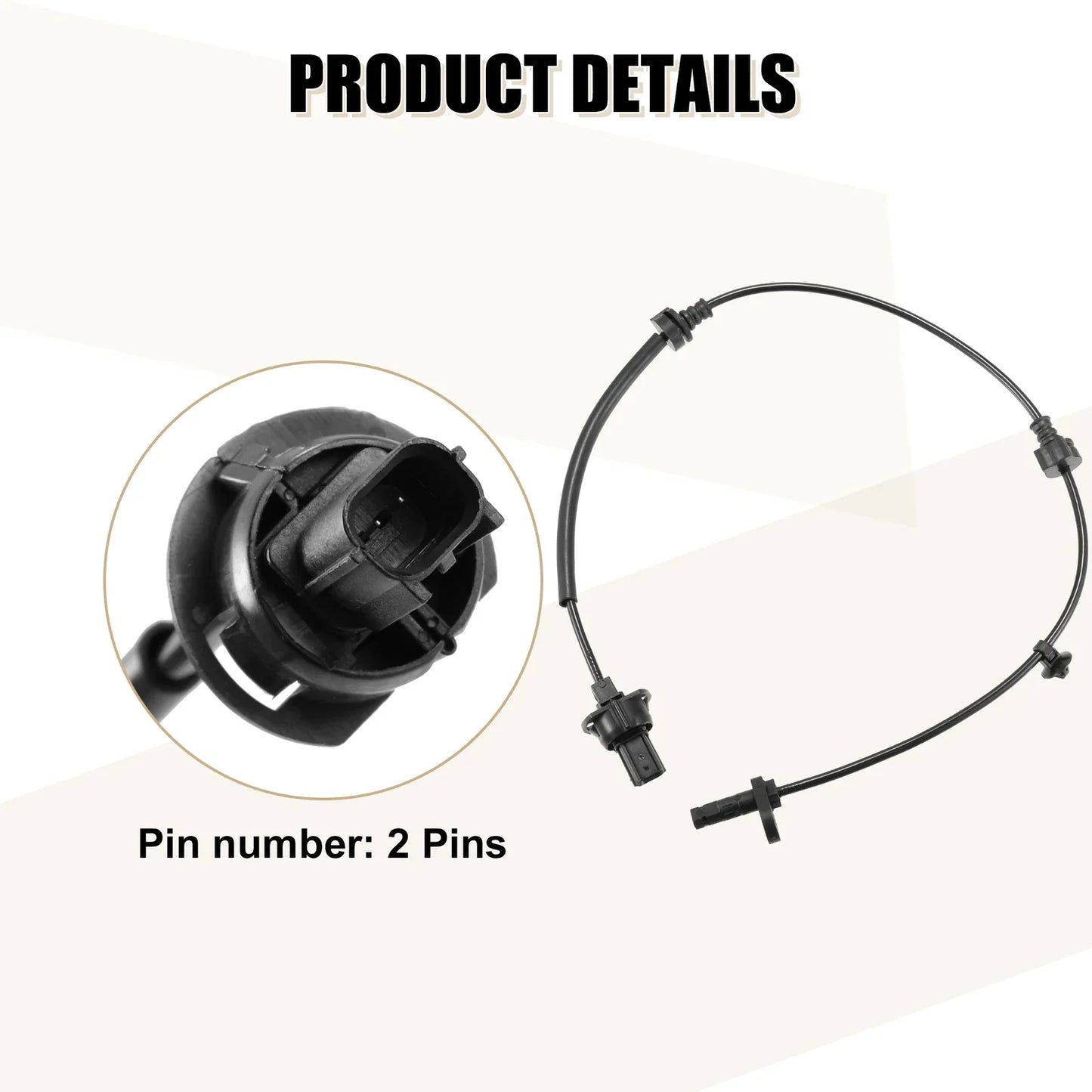ABS Wheel Speed Sensor Right Front for Honda HR-V (2015-2021)