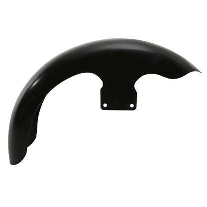 26" Wheel Wrap Unpainted Black Front Fender for Harley Touring Street Glide (2014-2023)