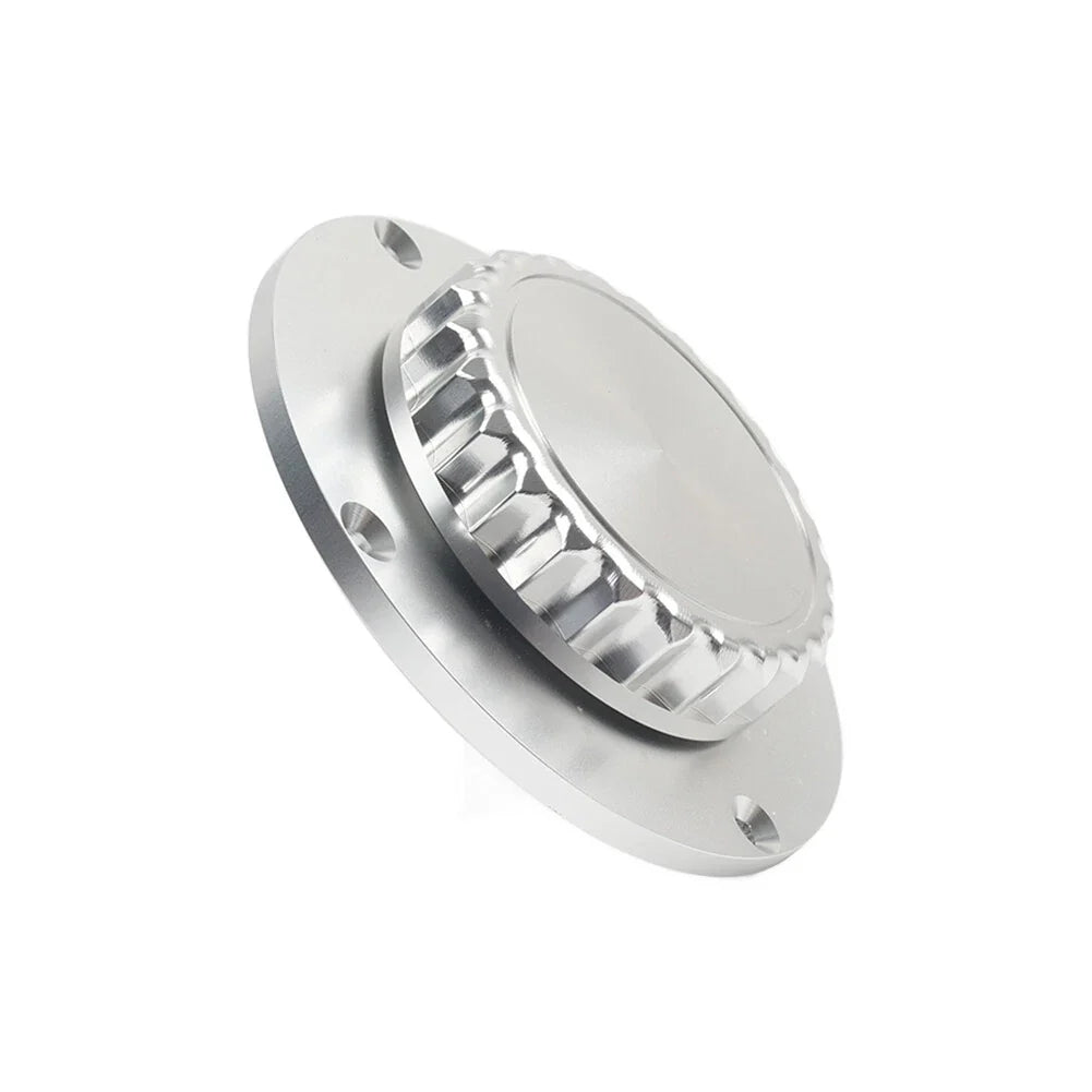Flat Chrome Gas Fuel Tank Cap for BMW K1 K75 K100 K1100 (1988-1993)