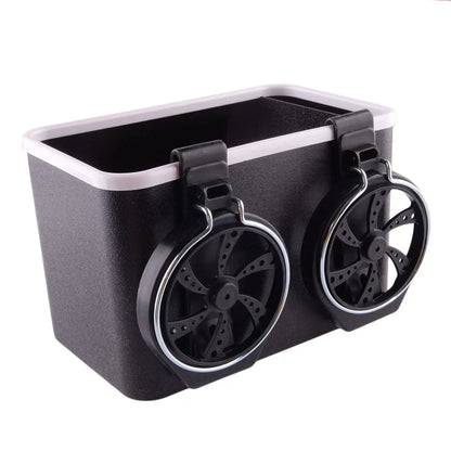 Multifunctional Armrest Storage Box for Universal Car - Cup Holder (Fits Most)