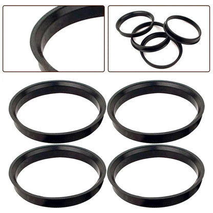 Hub Centering Rings 74 1mm x 72 6mm Set of 4