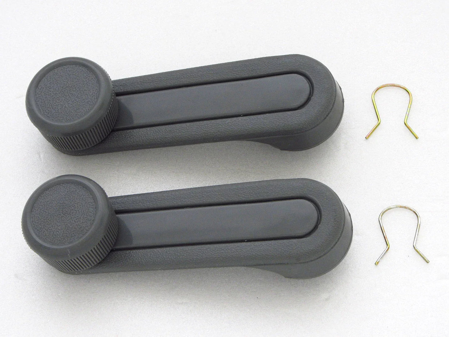 Window Winders Handle Crank for 2005-2012 Toyota Hilux Vigo SR5 (2 x Grey)