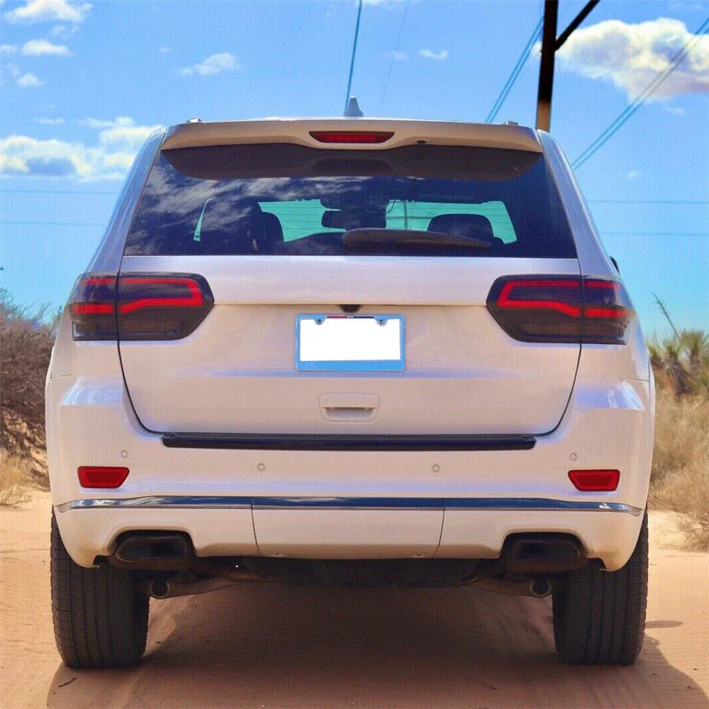 Gloss Black Tail Light Cover Trim for Jeep Grand Cherokee (2014-2021)