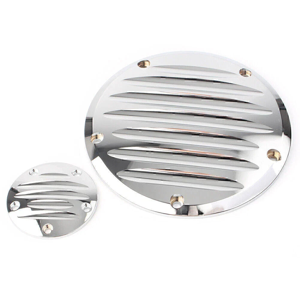 Clutch Timing Cover for Harley Twin Cam 1999-2016 Silver