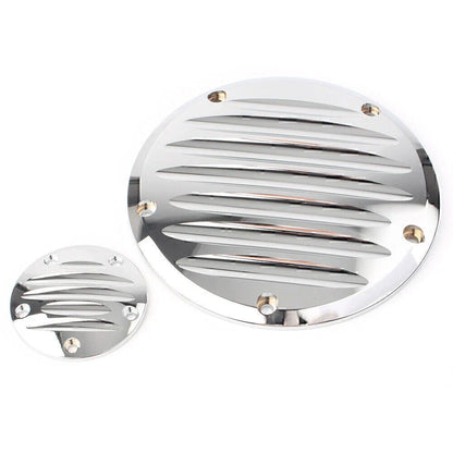 Clutch Timing Cover for Harley Twin Cam 1999-2016 Silver