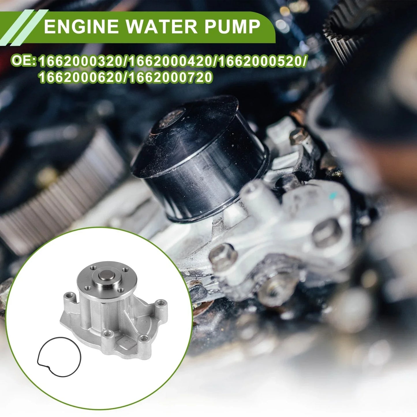 Engine Water Pump for Mercedes-Benz A-Class (2013-2023) Cooling System Component