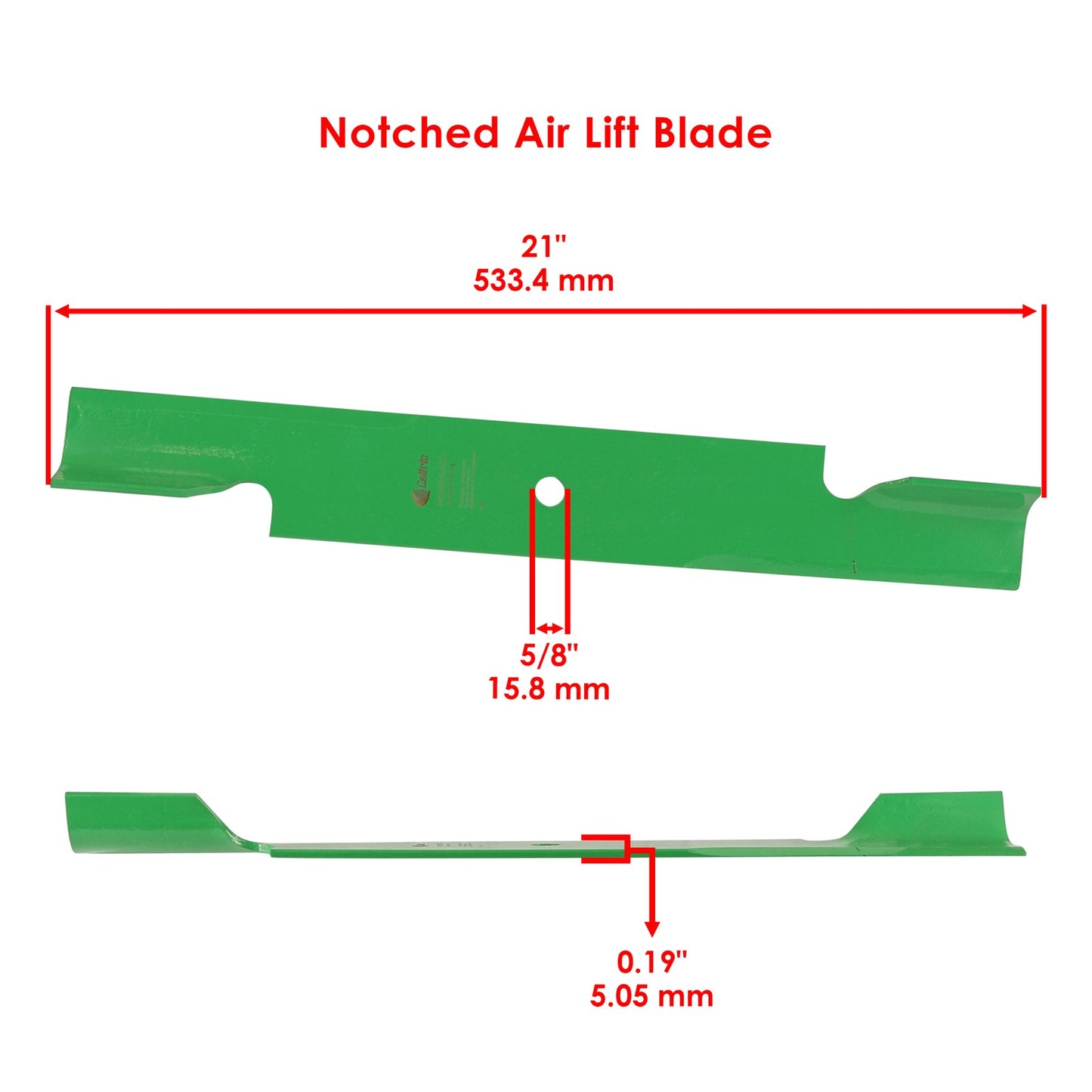 Deck Blade 61 Inch Replacement for Bobcat ZT3000 ZT3500 ZT5000 (2007–2013)