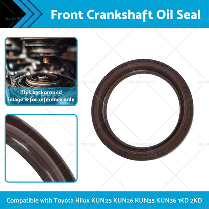 Front Crankshaft Oil Seal for Toyota Hilux KUN25 KUN26 KUN35 KUN36 (2005-2015)