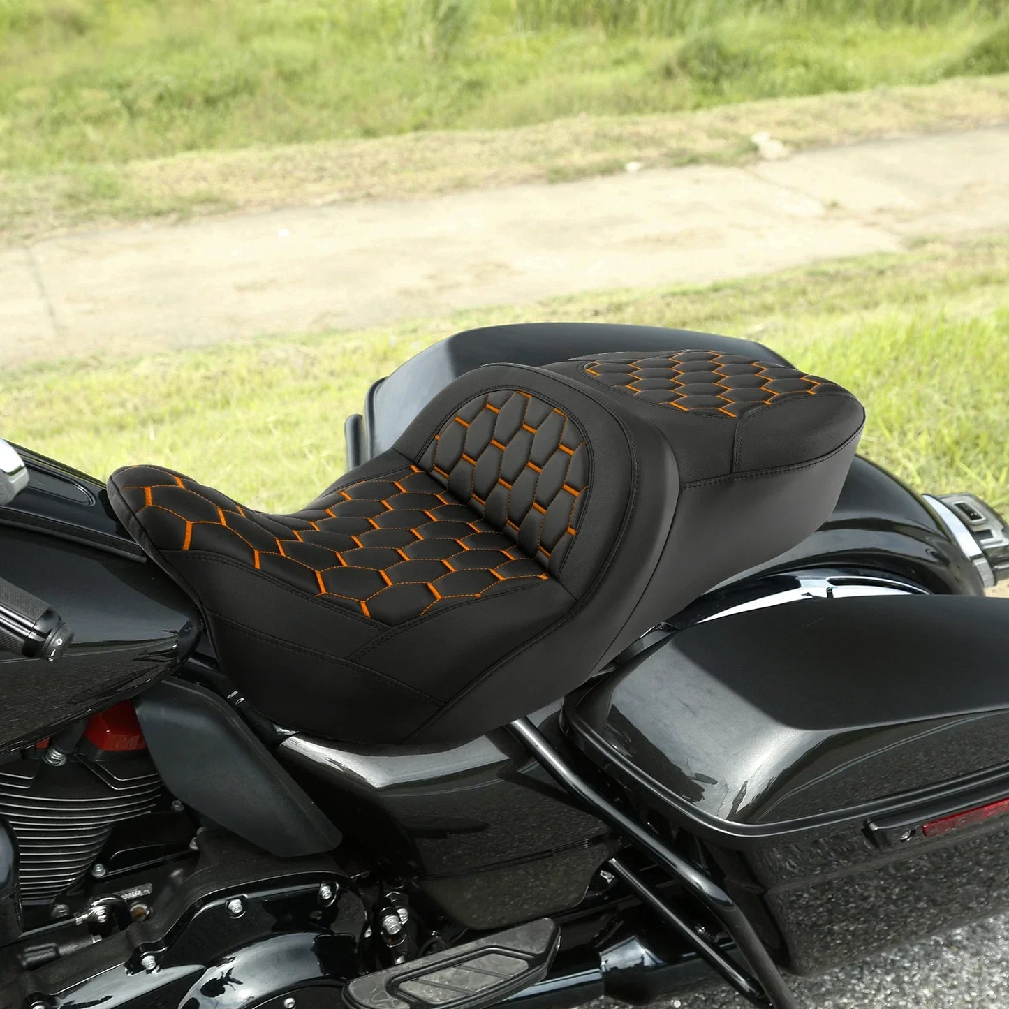Driver Passenger Seat for Harley Touring Road Street Glide FLHX (2009-2023)