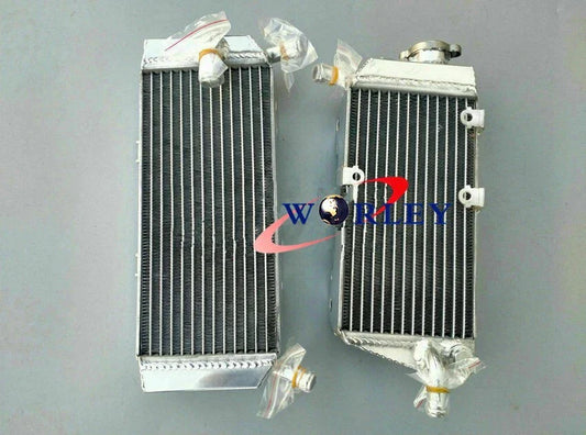 Aluminum Radiator for Honda CRF450X w/ Fan Bracket & Switch Boss (2013-2017)
