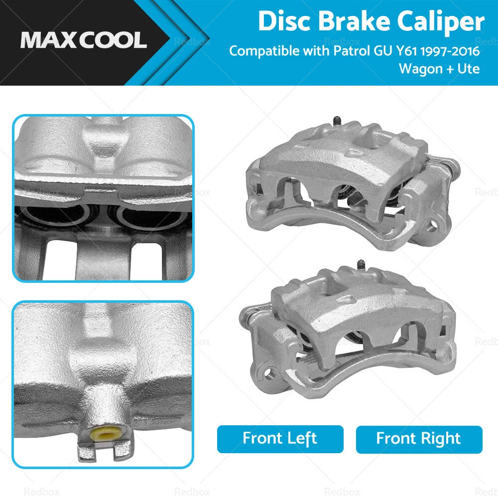 Disc Brake Caliper Set for Nissan Patrol GU Y61 (1997-2016)