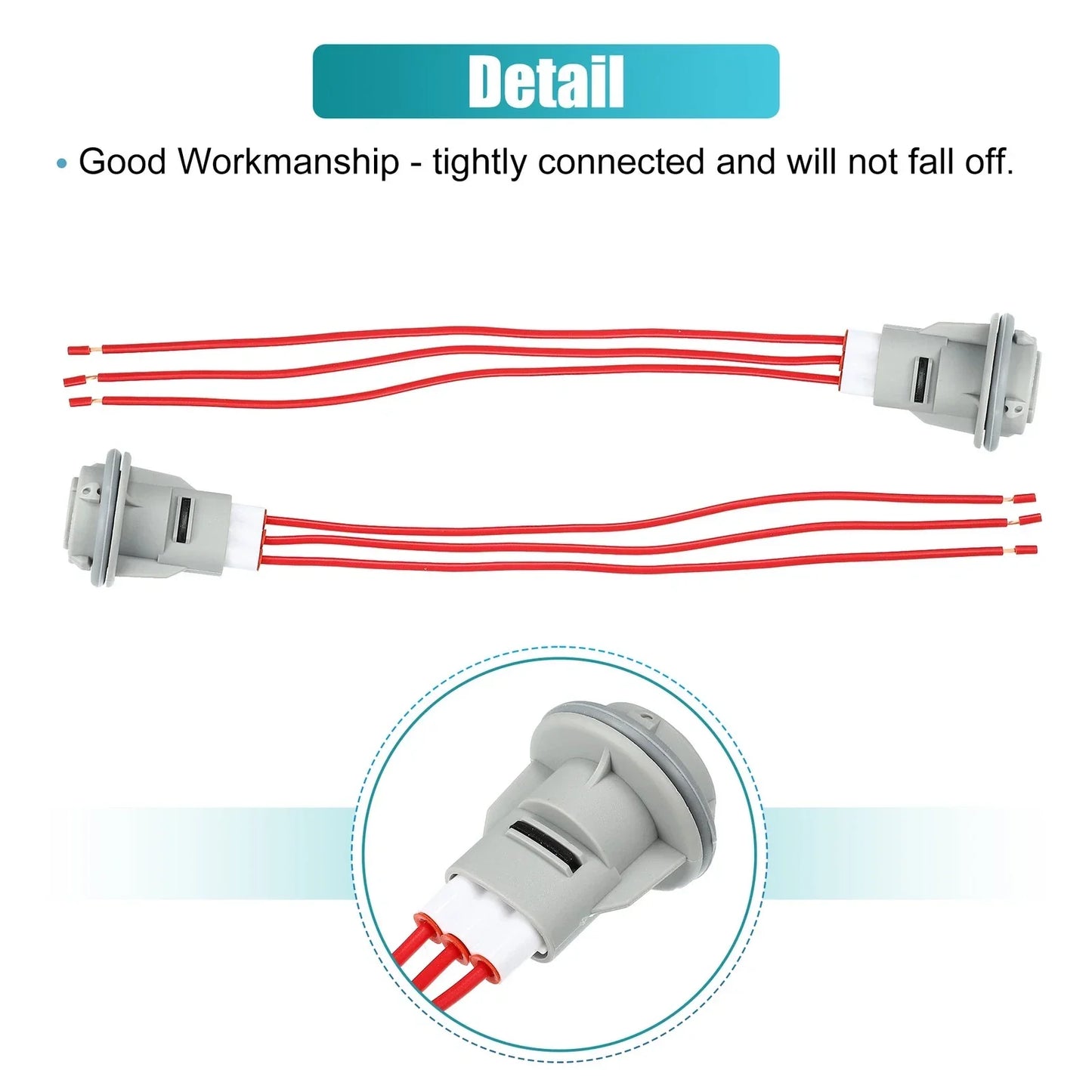 Turn Signal Light Socket Connector for Honda (33302-SR3-A01)