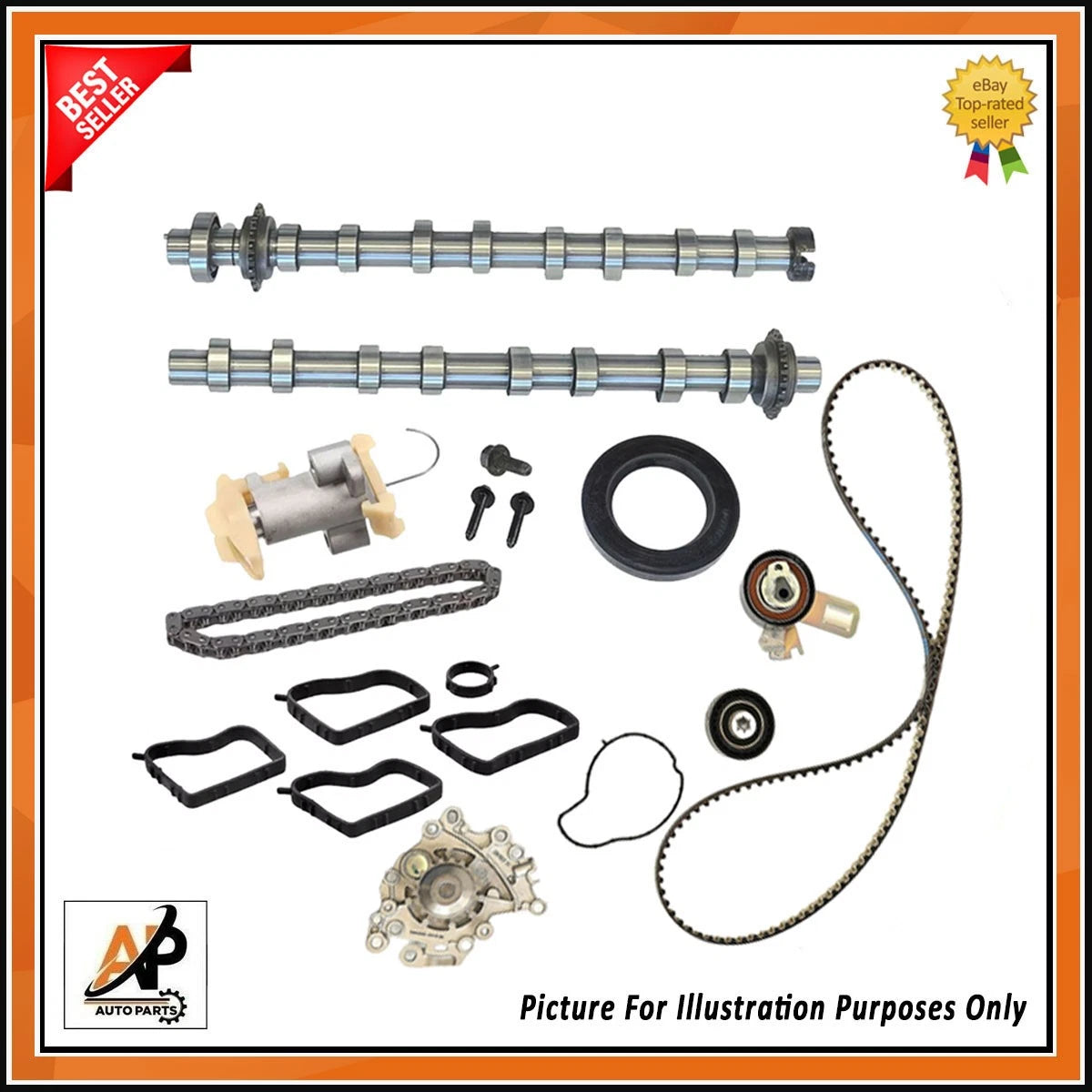 Exhaust Camshaft Replacement with Rebuild Kit for Vauxhall Astra 1.5D (2015–2019)