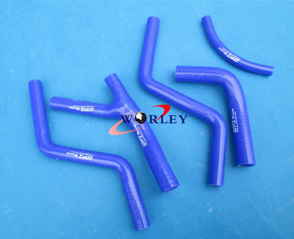 Silicone Radiator Hose for Honda CR250 CR250R (1985-1987) - Red