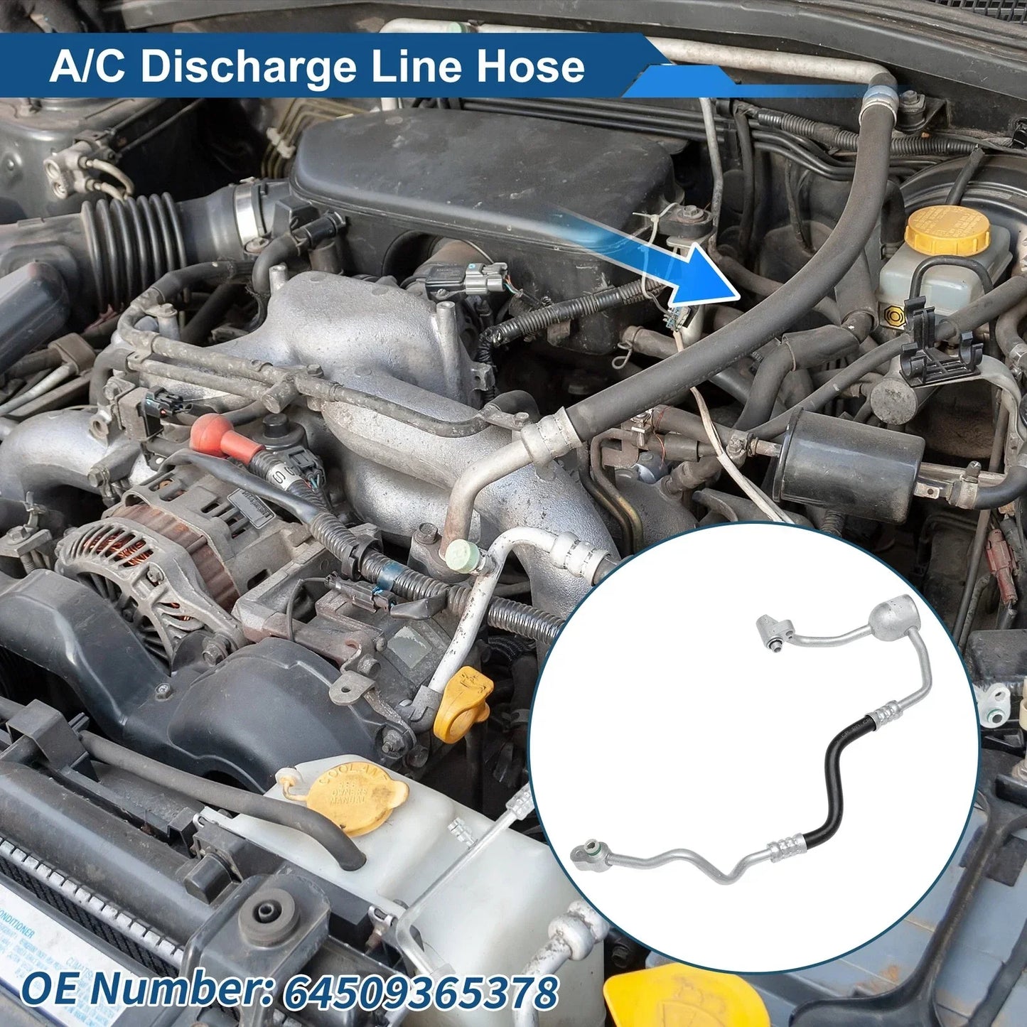 A/C Refrigerant Liquid Hose for BMW 320i (2012-2019)