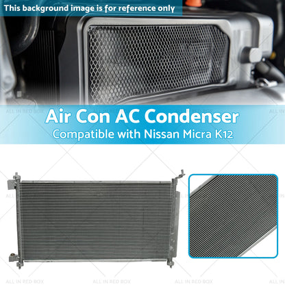 AC Condenser 650mm 16mm for Nissan Micra (2007-2010)