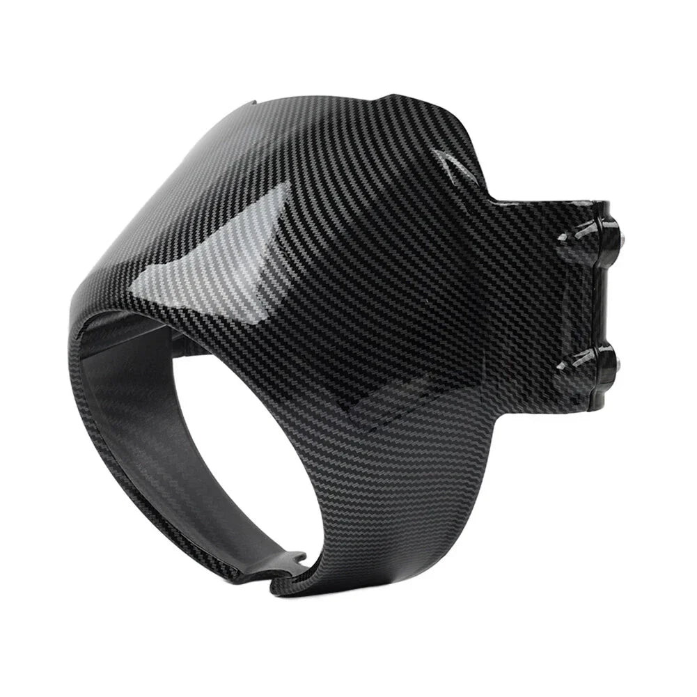 Windshield Headlight Bezel Upper Fairing Carbon Fibre for Indian Scout (2015-2023)