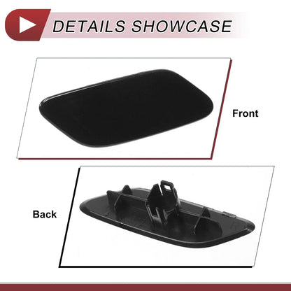 Front Right Washer Nozzle Cover for Lexus RX350 (2019-2022) Black 1 x Cap